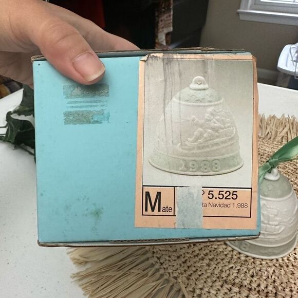 LLADRO Annual Christmas Bell Ornament Collection Vintage Circa 1988 RARE W/ Box - Picture 6 of 6